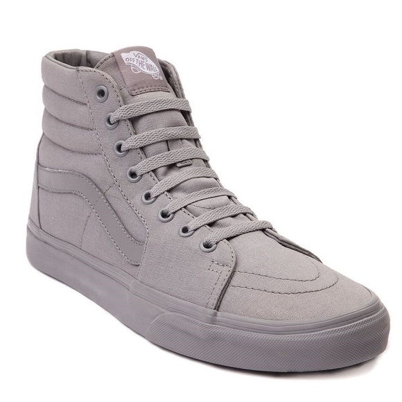Vans Other - Vans Sk8 Hi Skate Gray Shoes
